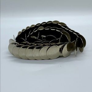 Fabulous silver stretch belt